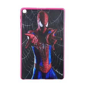 کاور مدل اسپایدرمن کارتونی کد TKA مناسب برای تبلت سامسونگ Galaxy Tab A T515