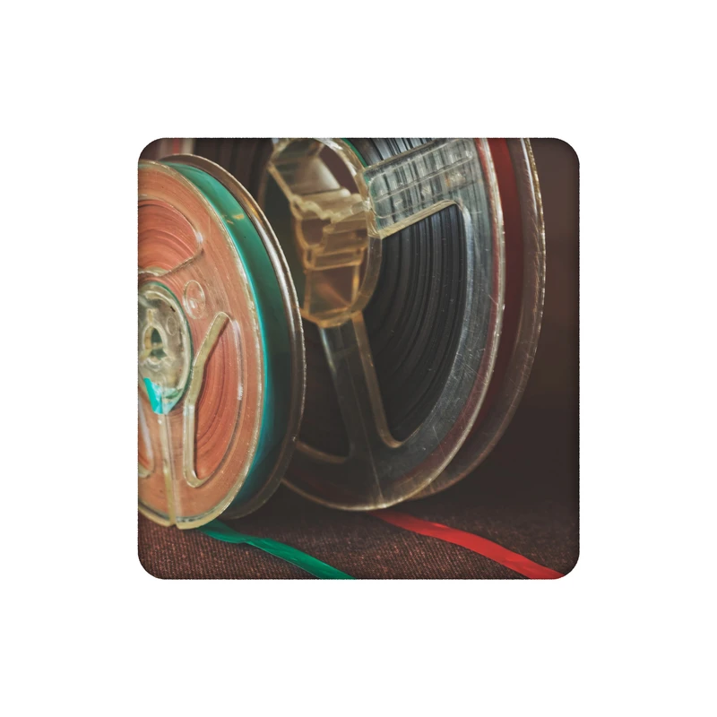 زیرلیوانی طرح حلقه فیلم قدیمی کد 2257317