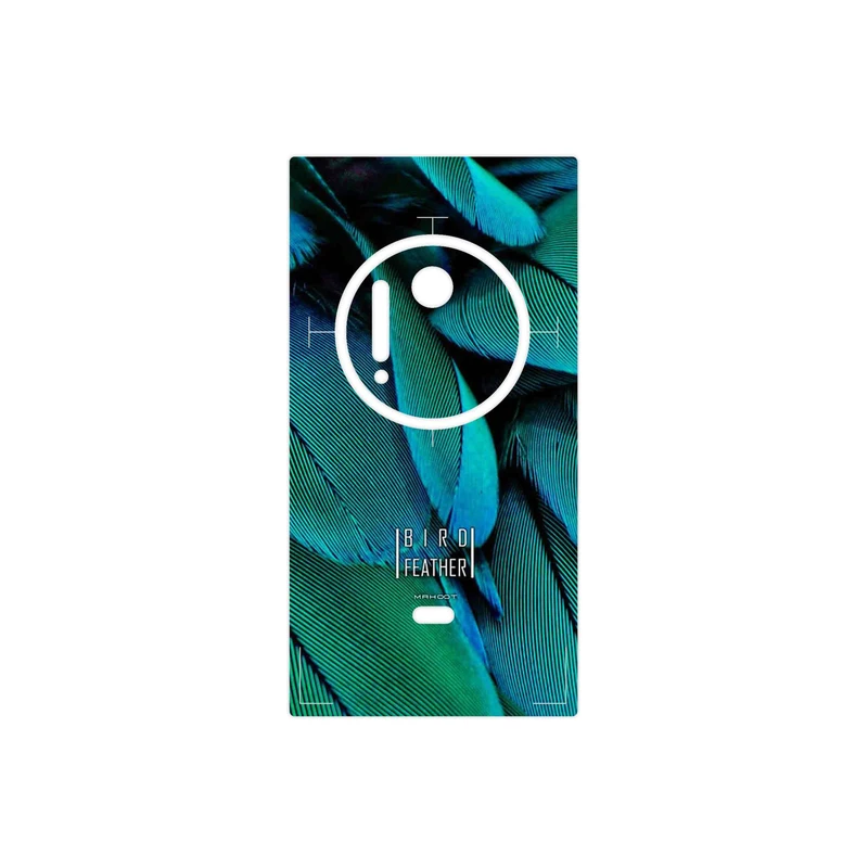 برچسب پوششی ماهوت مدل Green Feather مناسب برای گوشی موبایل نوکیا Lumia 1020
