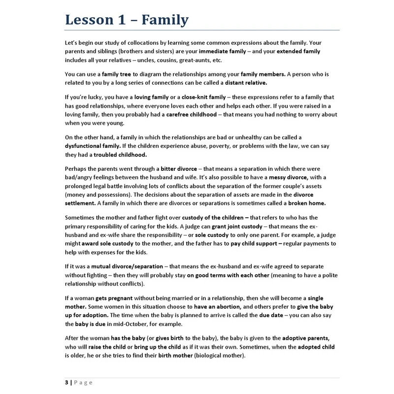 عکس شماره 3 : کتاب 1000english collocations in 10 minutes a day اثر shayna oliveira انتشارات espressoenglish