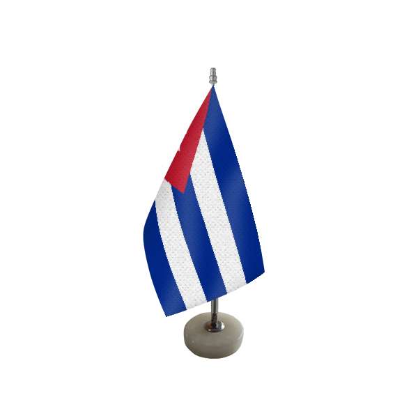 پرچم رومیزی مدل کوبا