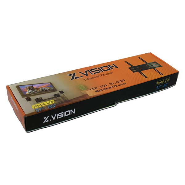 پایه دیواری ثابت تلویزیون ایکس ویژن مدل Z55 مناسب برای تلویزیون های 37 تا 60 اینچ
