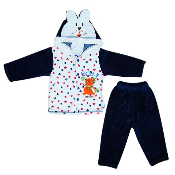 ست سویشرت و شلوار نوزادی مدل ستاره کد So1