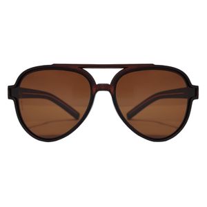 عینک آفتابی مردانه مدل خلبانی کائوچو تیار پلاریزه کد 0329 UV400