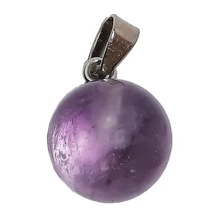 آویز گردنبند زنانه مدل آمیتیست کد 72