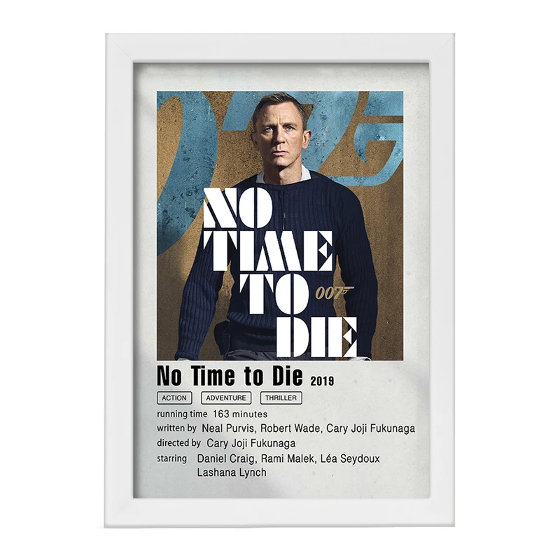 تابلو خندالو مدل زمانی برای مردن نیست (No Time to Die) کد F11909