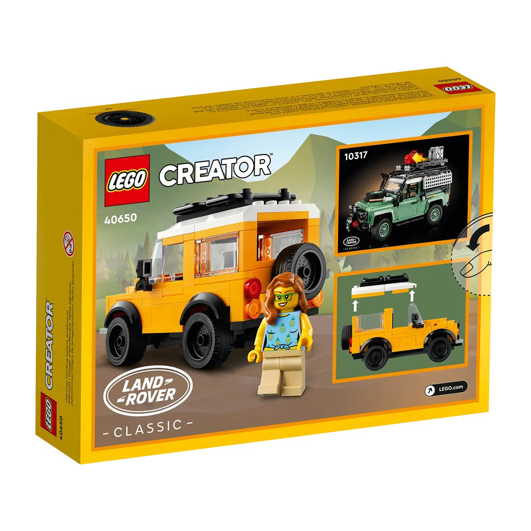 لگو سری Land Rover creator کد 40650 لگو سری Land Rover creator کد 40650
