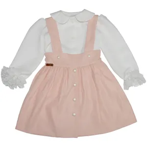 ست شومیز و سارافون دخترانه نازانتا مدل مدل هایدی 102