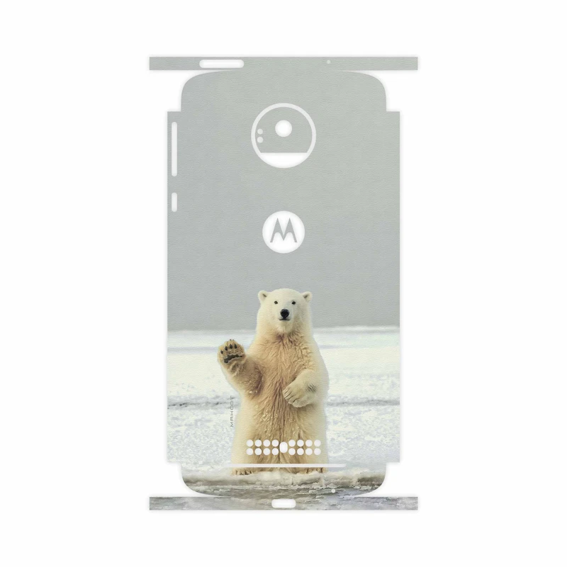 برچسب پوششی ماهوت مدل Polar bear-FullSkin مناسب برای گوشی موبایل موتورولا Moto Z
