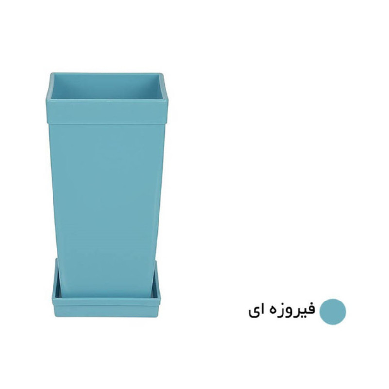 گلدان شهرآذین مدل 4018 مجموعه 2 عددی