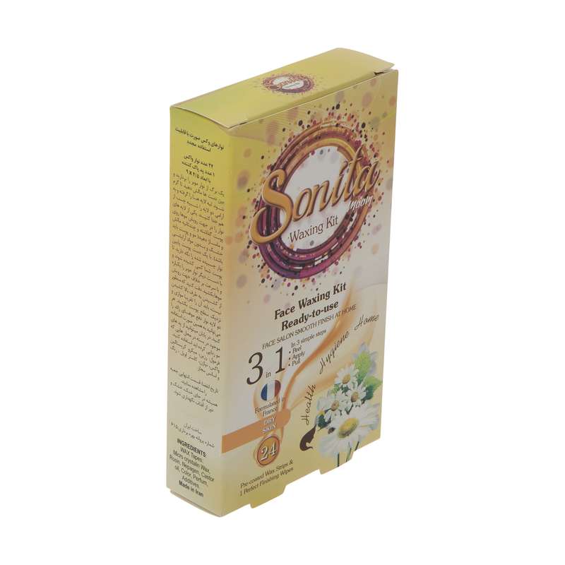 نوار وکس مو سونیتاموم مدل 02 بسته 24 عددی