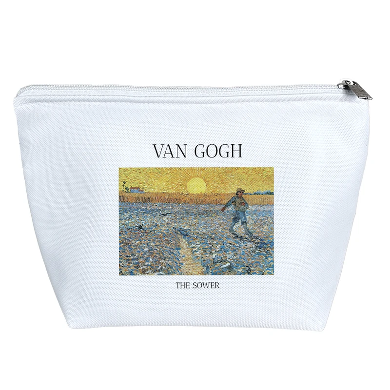 کیف لوازم آرایش دخترانه خندالو مدل ونسان ونگوگ کد H2057