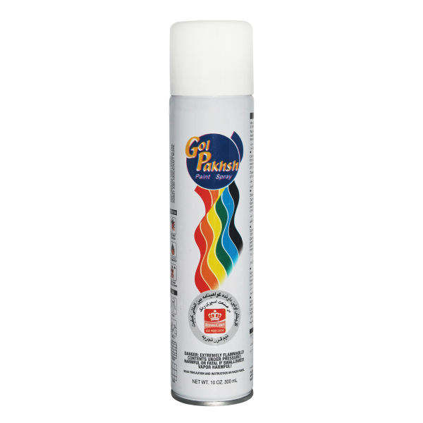 اسپری رنگ سفید مات گل پخش کد 1 حجم 300 میلی لیتر اسپری رنگ سفید مات گل پخش کد 1 حجم 300 میلی لیتر