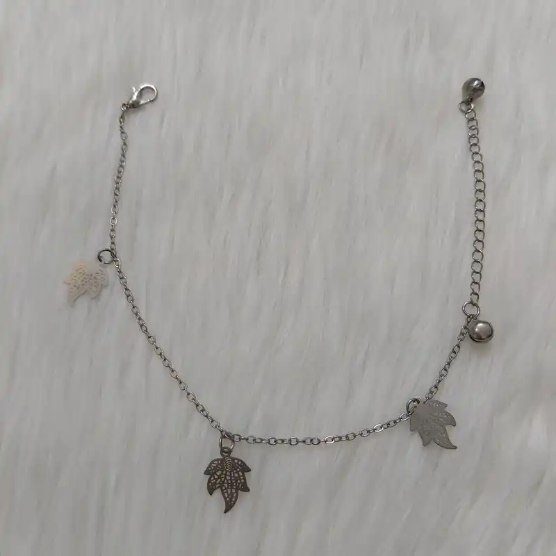 پابند زنانه مدل برگ کد leaf111