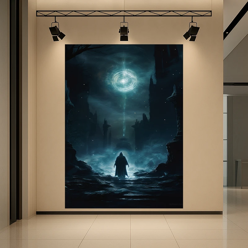 پوستر طرح گیم مدل جادوگر کد PD131136