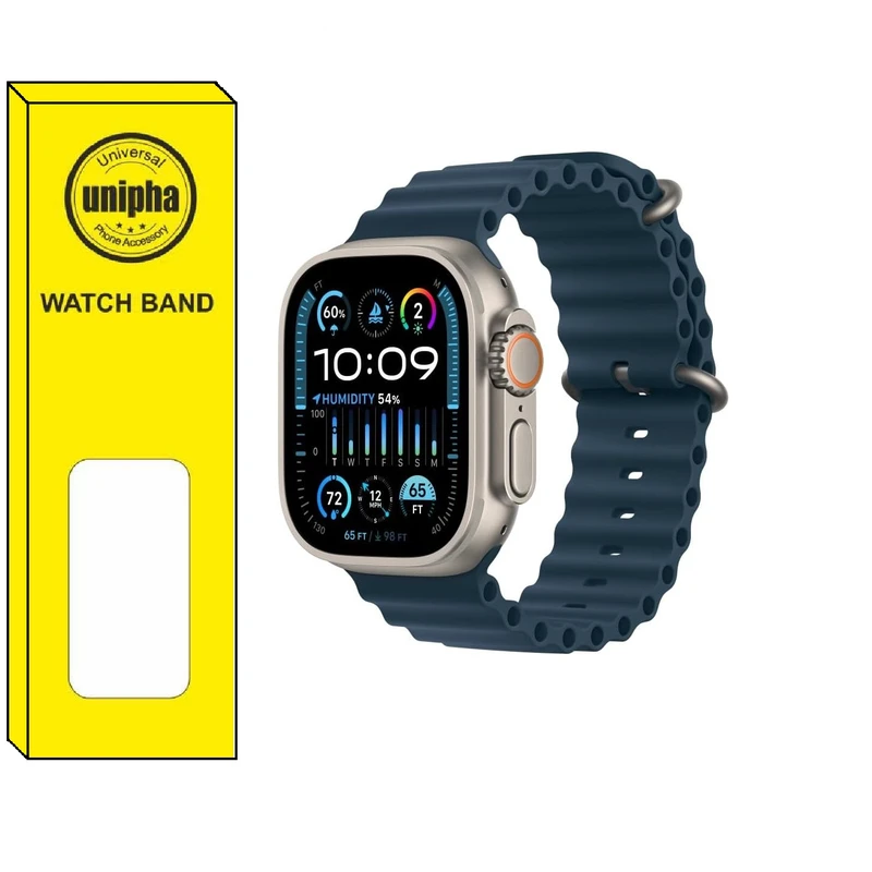 بند یونیفا مدل Oceans مناسب برای ساعت هوشمند T800 ultra / T900 ultra / T1000 ultra 