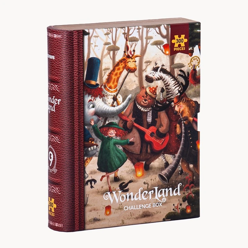 پازل 300 تکه کیدفنز مدل سرزمین عجایب 9 کد 2422 مناسب 12 سال به بالا