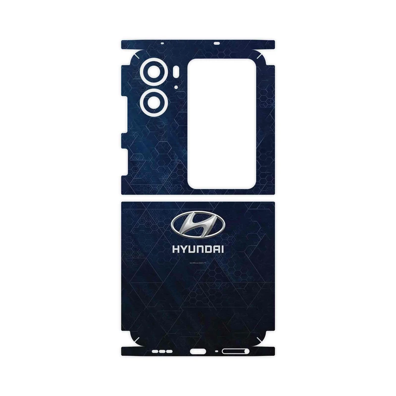 برچسب پوششی ماهوت مدل Hyundai_Logo-FullSkin مناسب برای گوشی موبایل اپو Find N2 Flip