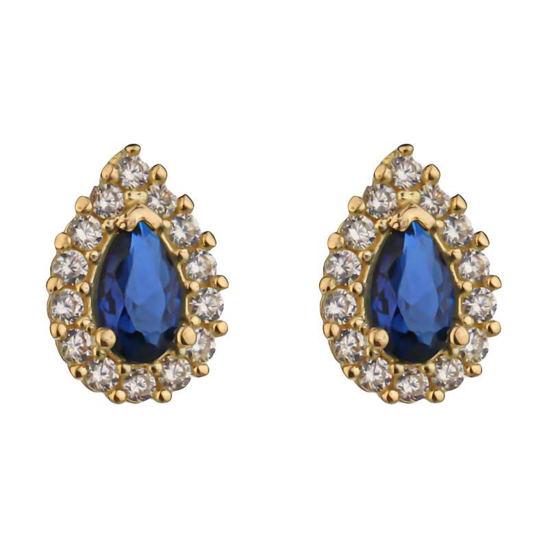 گوشواره طلا 18 عیار زنانه میو گلد مدل N40