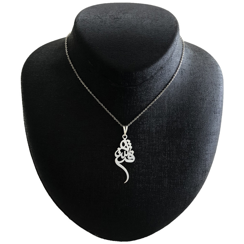 گردنبند نقره زنانه مدل فرشته کد G-255 گردنبند نقره زنانه مدل فرشته کد G-255