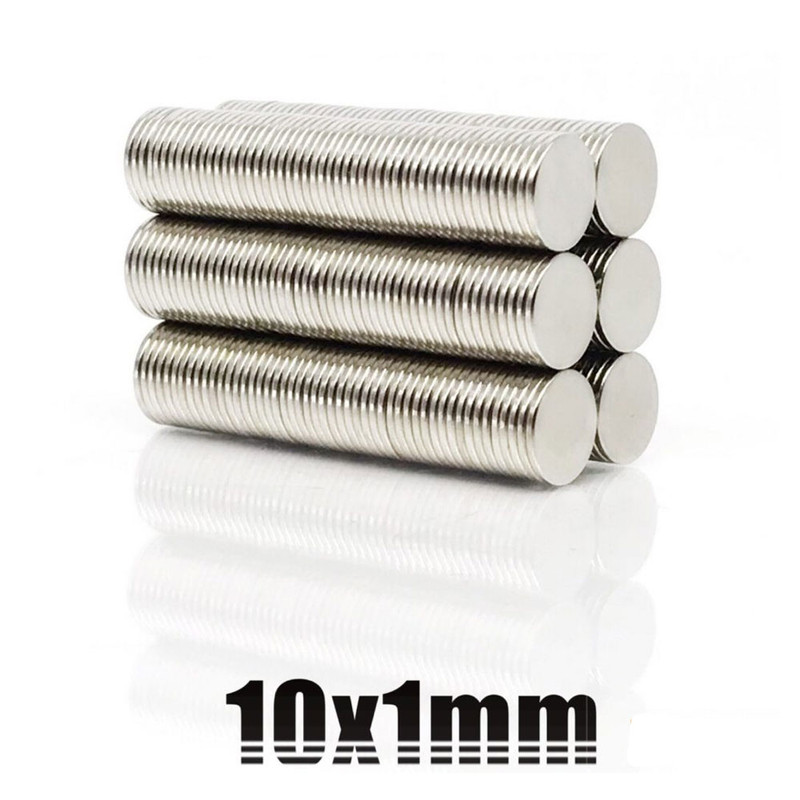 آهن ربا مدل نئودیمیوم دیسک D10x1mm بسته 5 عددی