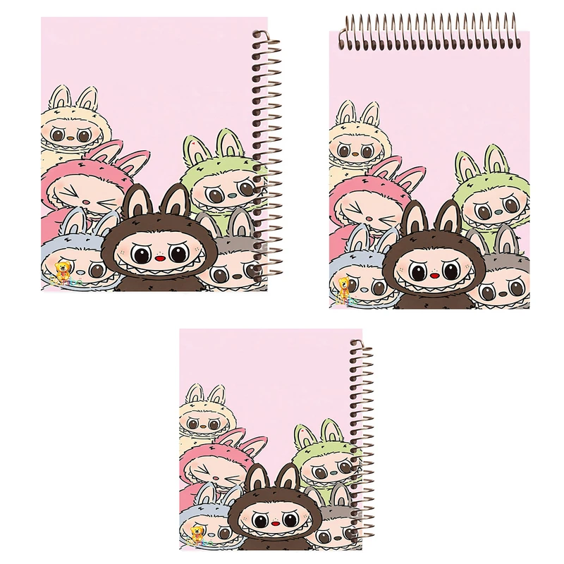 دفتر 100 برگ بانیبو مدل لبوبو کد 2706 مجموعه 3 عددی