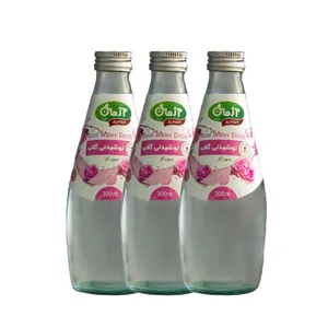 نوشیدنی گلاب آژمان یزد - 300 میلی لیتر مجموعه 3 عددی