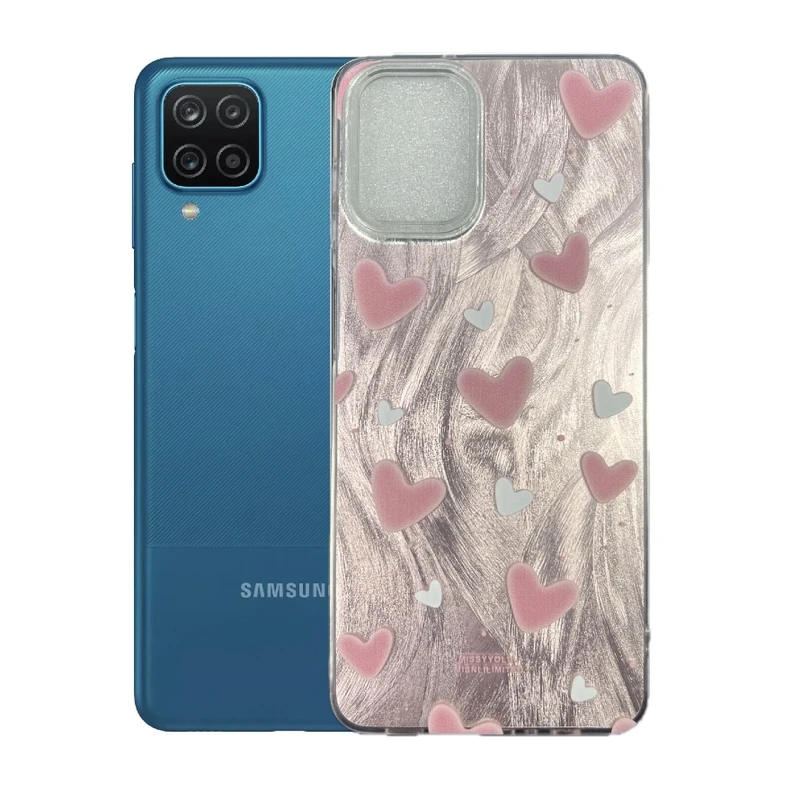 کاور طرح قلب مناسب برای گوشی موبایل سامسونگ Galaxy A12
