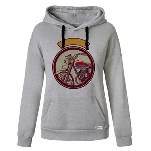 هودی مردانه مدل MOTOR کد HM02 رنگ طوسی روشن