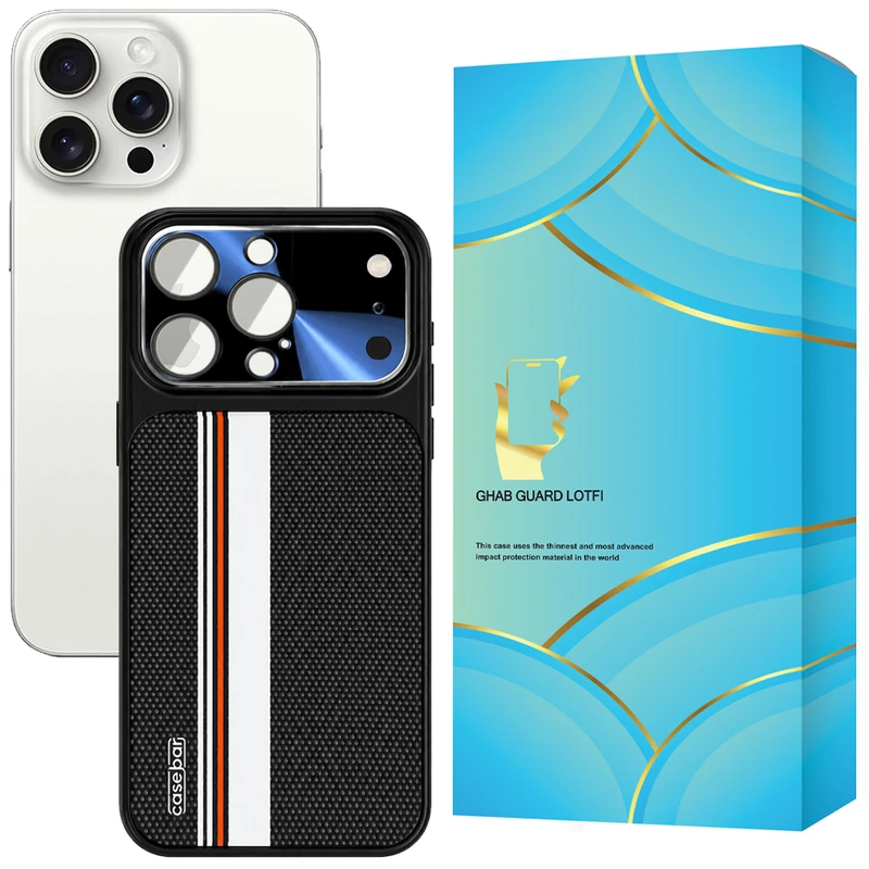 کاور قاب گارد لطفی مدل POLOMET مناسب برای گوشی اپل iPhone 15 Pro Max