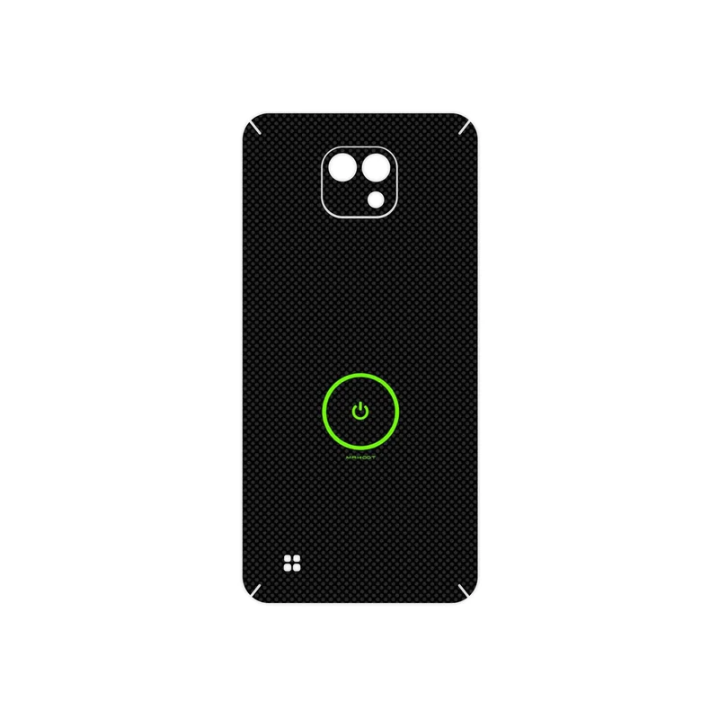 برچسب پوششی ماهوت مدل Minimal Power Button مناسب برای گوشی موبایل ال جی X Cam