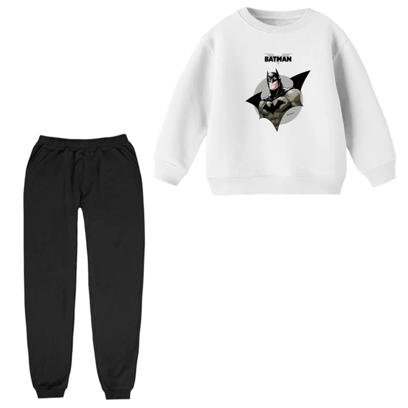 ست سویشرت و شلوار راحتی بچگانه مدل بتمن کد ۹  