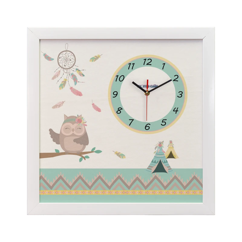 ساعت دیواری کودک مامز کیوتی مدل روباه کد S 82