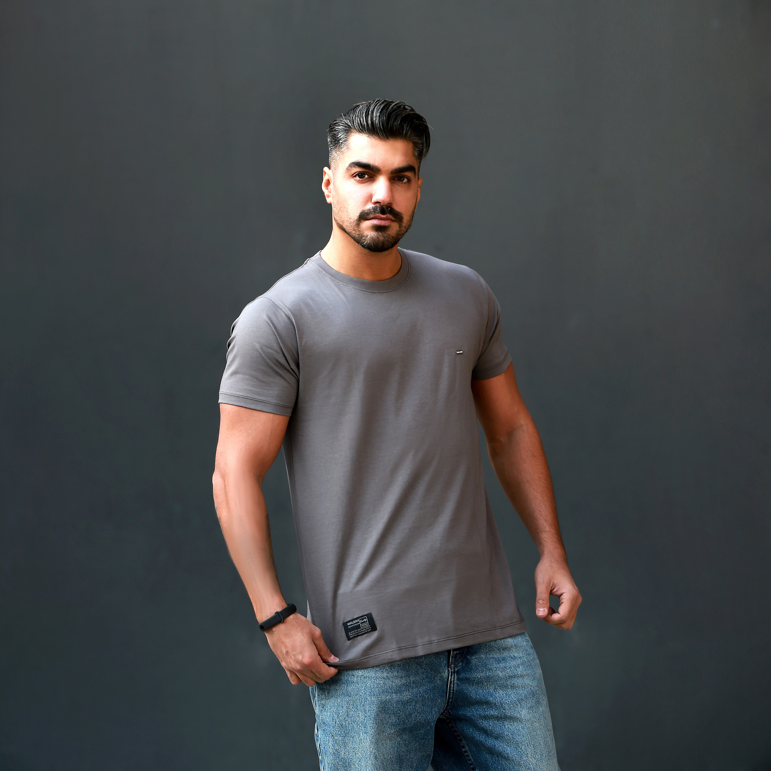 تی شرت آستین کوتاه مردانه مالدینی مدل T-160