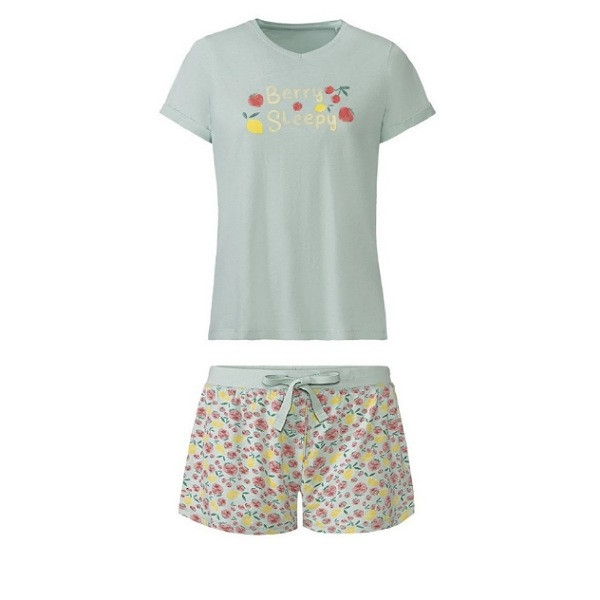 ست تی شرت و شلوارک زنانه مدل میوه