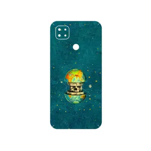 MAHOOT Collage of Earth Face Cover Sticker for Xiaomi Poco C31