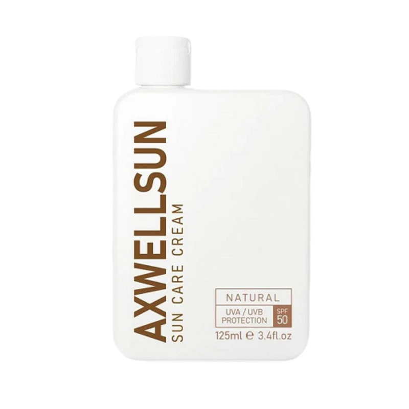 کرم ضد آفتاب بدون رنگ SPF 50 اکسول مدل ‌Natural مناسب انواع پوست حجم 50 میلی‌لیتر