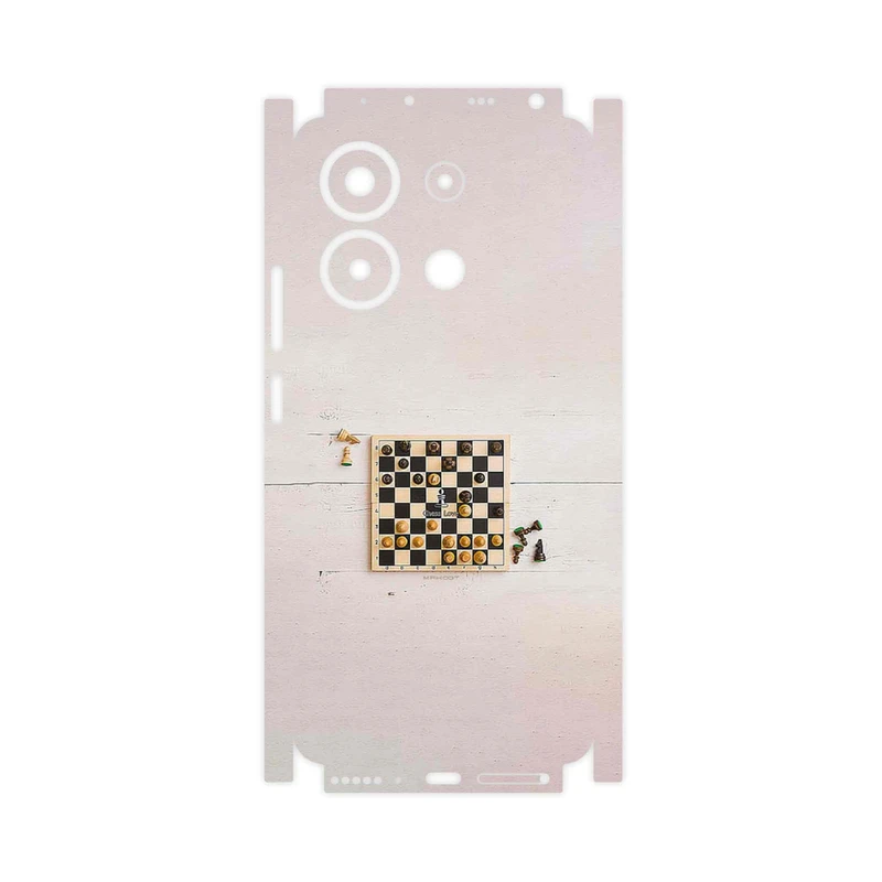برچسب پوششی ماهوت مدل Chess-FullSkin مناسب برای گوشی موبایل شیائومی Redmi Note 13 4G