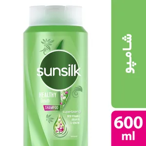شامپو مو سان سیلک مدل Healthy Growth حجم  600 میلی لیتر