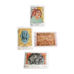 تمبر یادگاری مدل پادشاه اشکانی کد IR1002 مجموعه 4 عددی