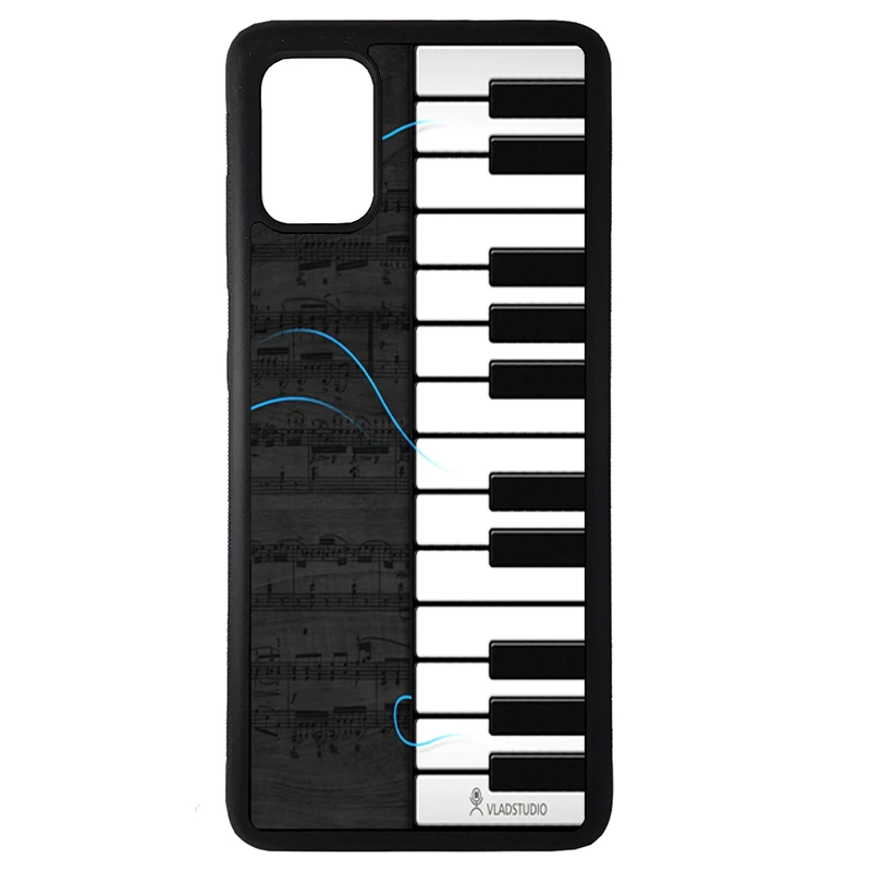 کاور گالری وبفر طرح پیانو مناسب برای گوشی موبایل سامسونگ galaxy s20 fe
