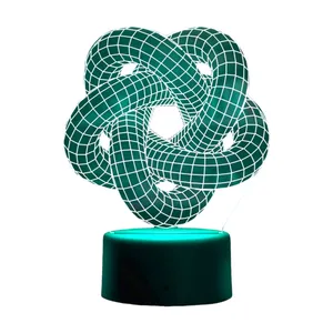 چراغ رومیزی مدل بالبینگ هندسی