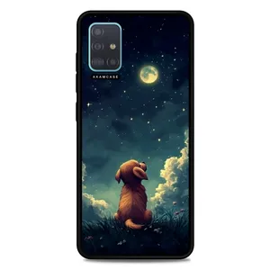 AKAM AMC-WSGA51-DOGS-8 Cover For Samsung Galaxy A51