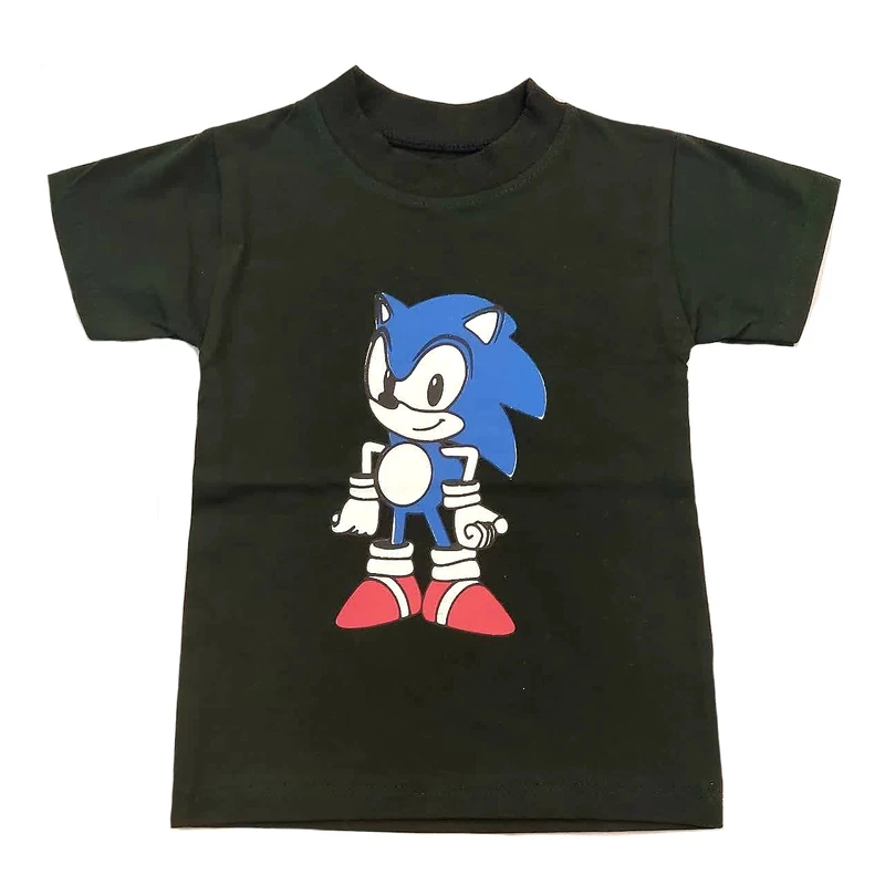 تی شرت آستین کوتاه پسرانه مدل سونیک کد sbz
