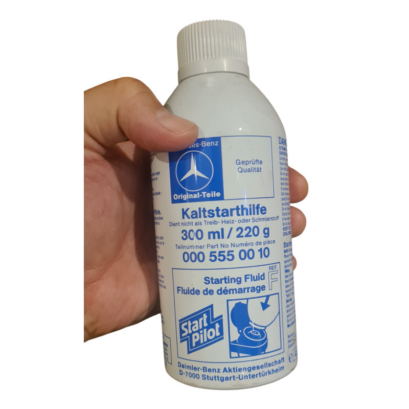 اسپری اتر استارت مرسدس بنز مدل starting fluid-5550010 حجم 300 میلی لیتر