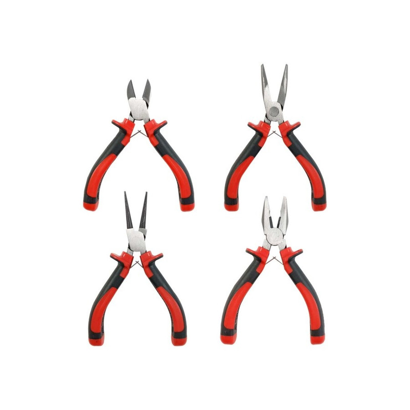 انبر مینی پارک ساید مدل 1904 سایز 4.5 اینچ مجموعه 4 عددی انبر مینی پارک ساید مدل 1904 سایز 4.5 اینچ مجموعه 4 عددی