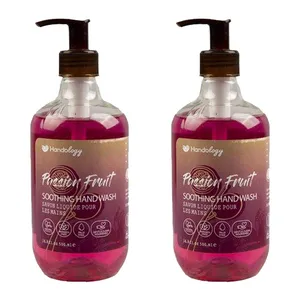 مایع دستشویی هندولوژی مدل Passion Fruit حجم 500 میلی‌ لیتر مجموعه 2 عددی