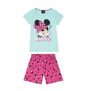 ست تی شرت و شلوارک دخترانه دیزنی مدل میکی موس 075