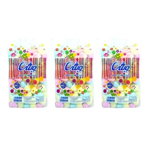 پنبه آرایشی وش مدل coler وزن 100 گرم مجموعه 3 عددی