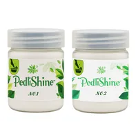 ژل پدیکور پدی شاین مدل GRE وزن 90 گرم به همراه پودر حلال پدی شاین مدل GRE وزن 125 گرم